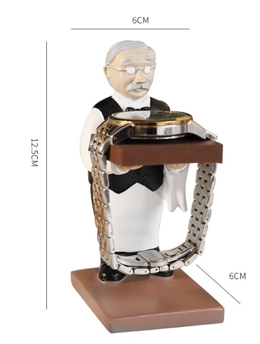 Creative Cartoon Old Manager Watch Stand Display Rack Watch Rack Ornaments - Image 10