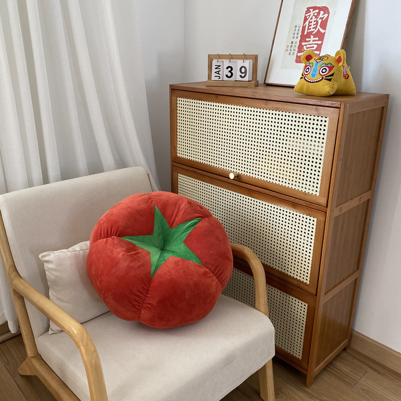 Modern Minimalist Thick Round Tomato Tomato Pillow - Image 3