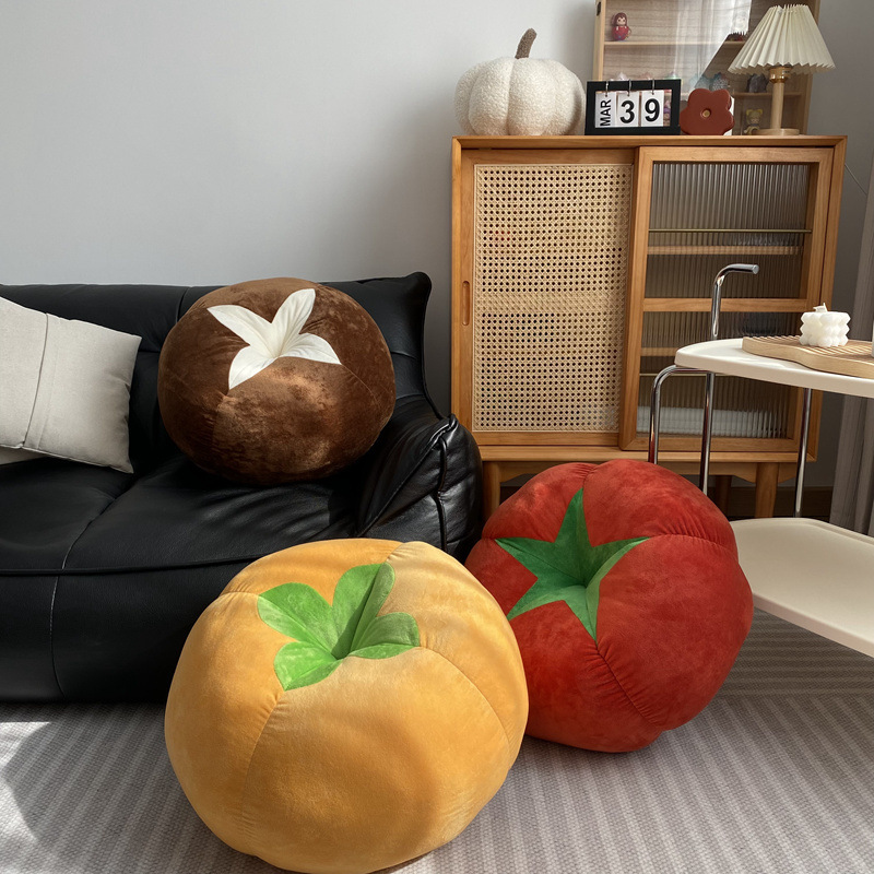 Modern Minimalist Thick Round Tomato Tomato Pillow - Image 6